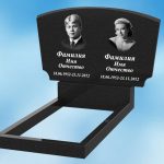 Двойной памятник из гранита горизонтальный Д-2