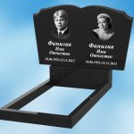 Двойной памятник из гранита горизонтальный Д-9