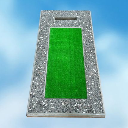 Классический полированный цветник с отверстием