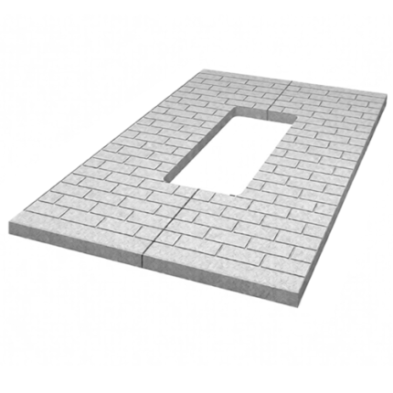 Фундаментные блоки и плиты мощения